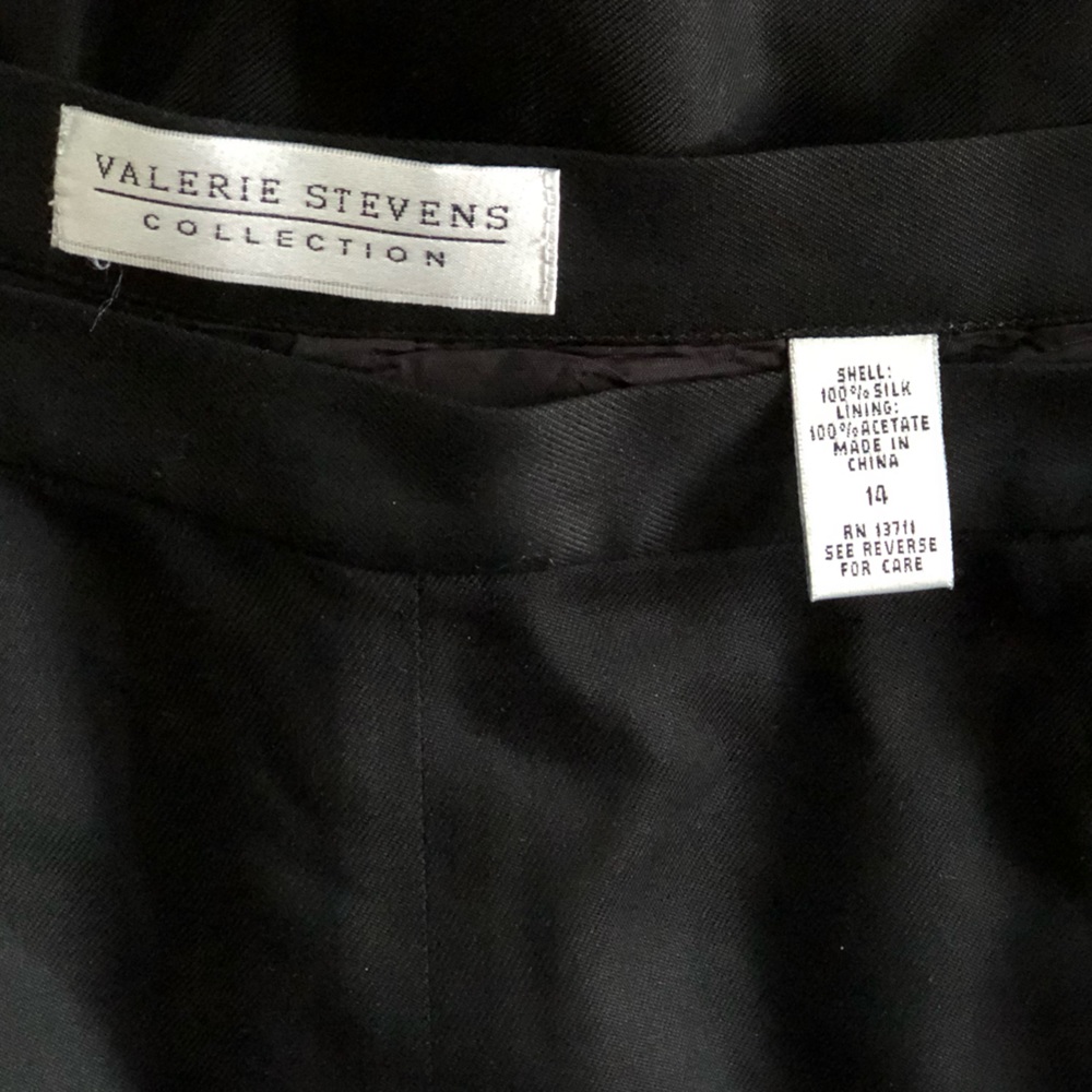 Valerie Stevens | Silk trousers